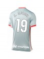 Atletico Madrid Julian Alvarez #19 Bortedrakt Dame 2024-25 Korte ermer